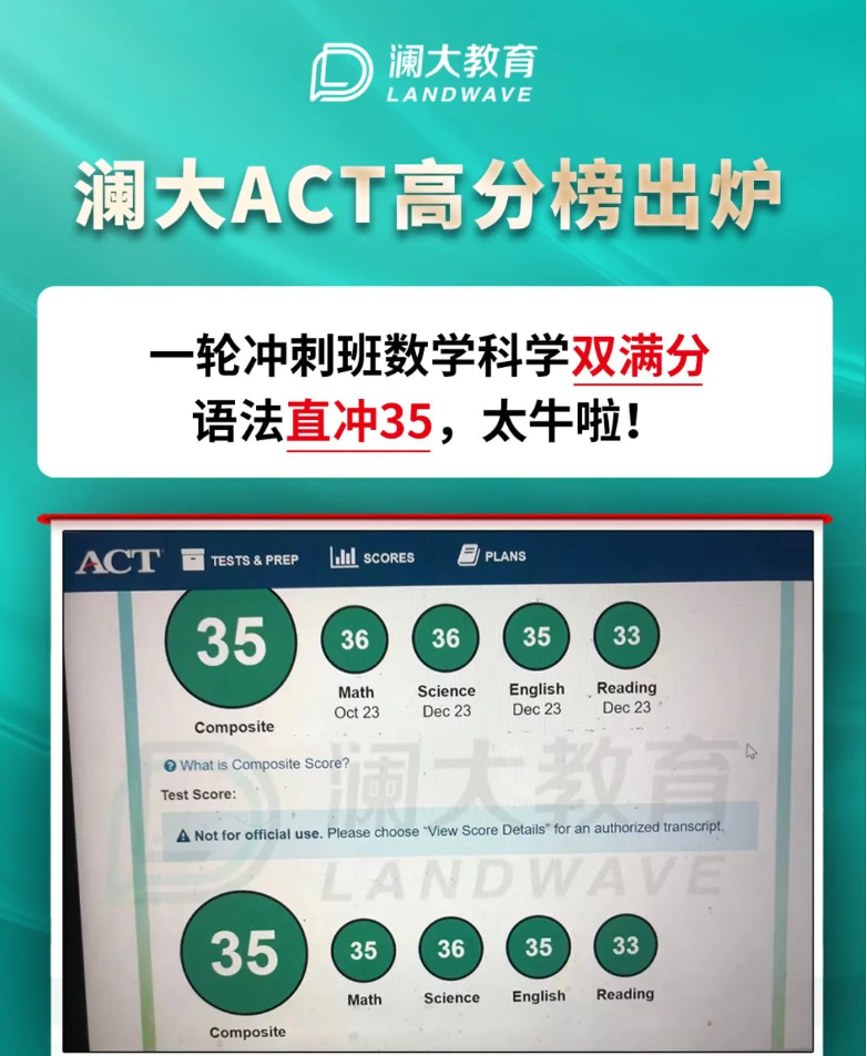 act高分(fēn)榜